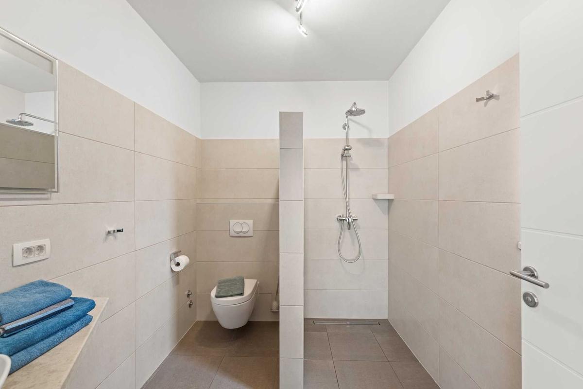 Schlafzimmer Erdgeschoss der Villa Nikolas