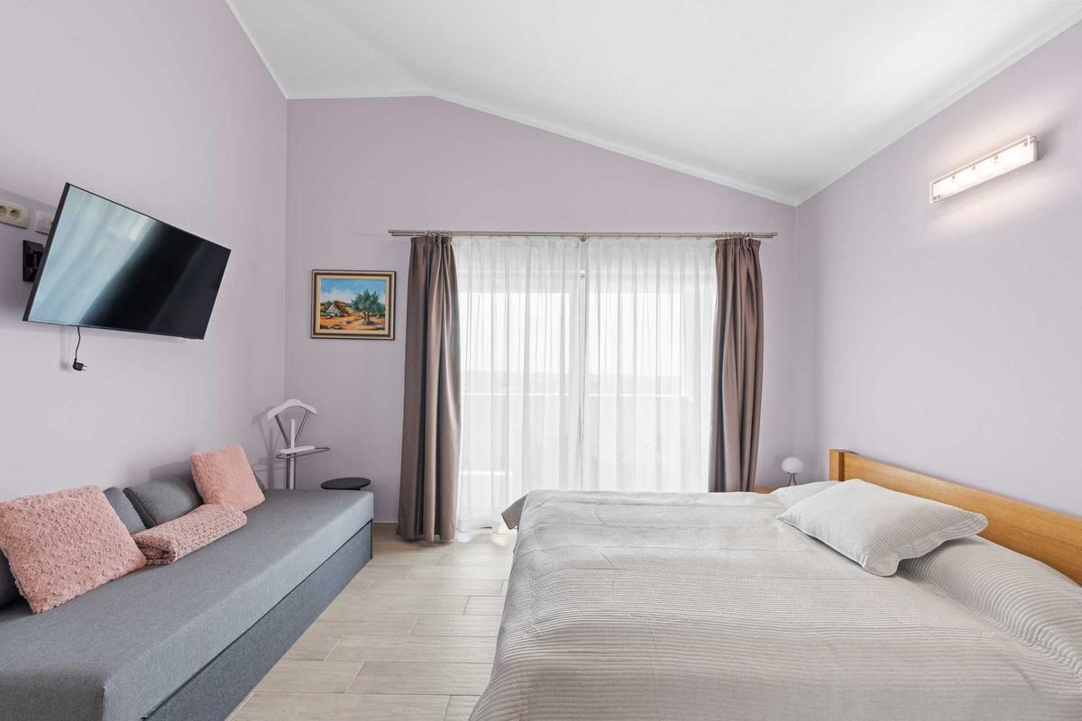 Schlafzimmer Obergeschoss II der Villa Nikolas
